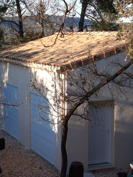 Création d'un garage à St Maximin la Ste Baume dans le Var
