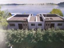 Notre zone d'activité pour ce service Constructeur de villa individuelle au style architecte à toit plat avec un étage